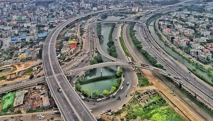 Dhaka's First Elevated Expressway Ready to Inaugurate