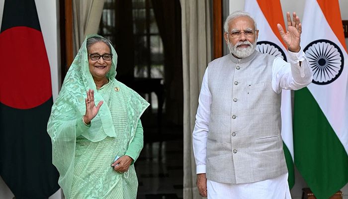 Prime Minister Sheikh Hasina and her Indian counterpart Narendra Modi || Photo: Collected 