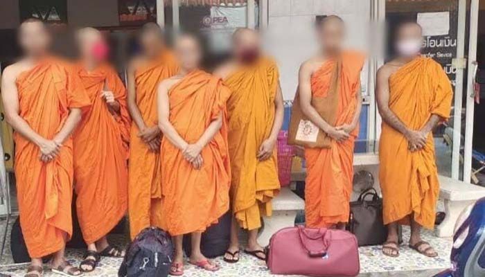 Bangladeshi Nationals Disguised As Monks Arrested In Thailand
