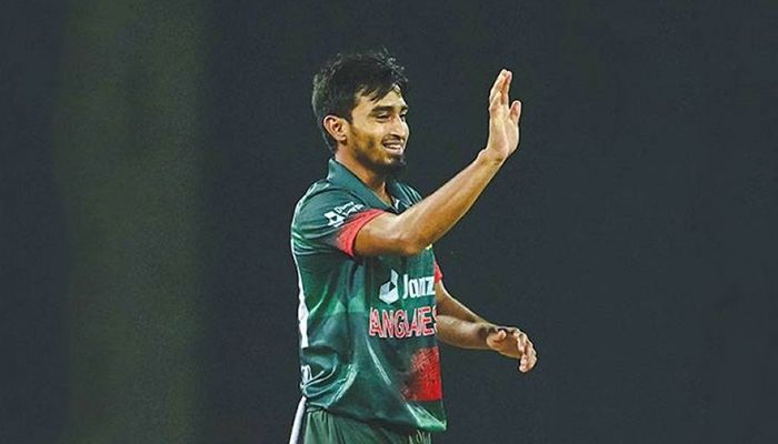 Bangladeshi cricketer Tanzim Hasan Sakib || Photo: Collected 