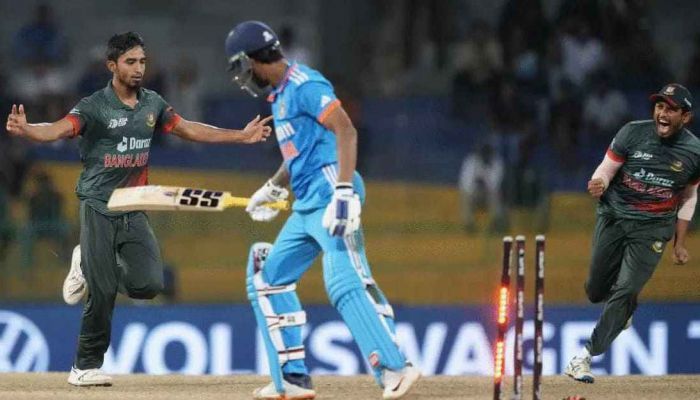 Bangladesh recorded their first win in the Super 4 stage of the Asia Cup courtesy of their bowlers || Photo: Collected 