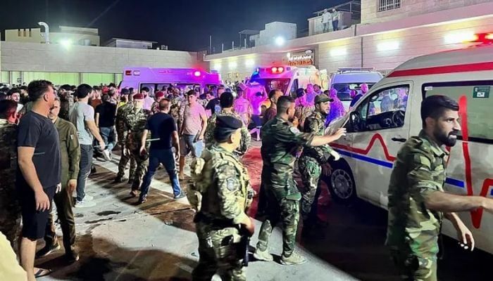 At Least 113 Killed As Fire Engulfs Wedding Party In Iraq