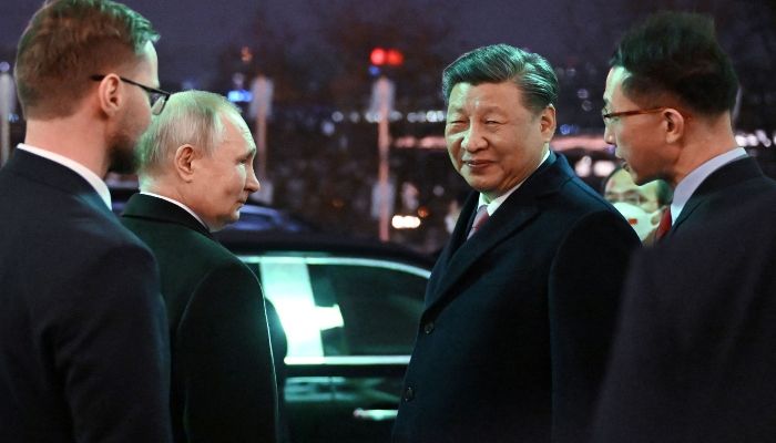 Russian President Vladimir Putin with his Chinese counterpart Xi Jinping || Photo: Collected 