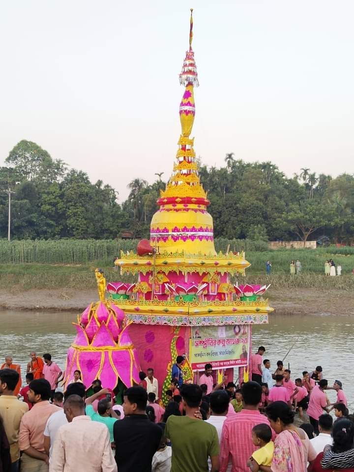 Apart from Ramu, the boat floating festival has been celebrated in Cox's Bazar beach, Choufaldandi and Matamuhuri river in chakaria for several years. Although this festival has been organized in Ramu for half a century, it was not celebrated in 2012 and 2013. The festival was not celebrated in those two years due to the attack on Ramu Buddhist village. After two years, this festival is being celebrated again every year.
