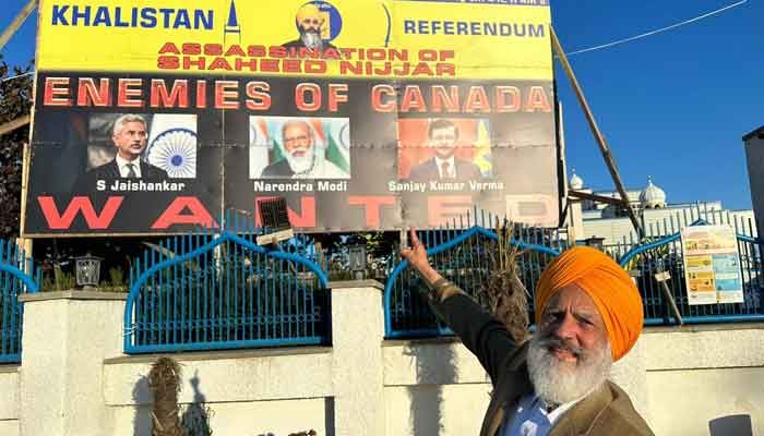 More than 100,000 Sikhs expected to participate in the referendum at the Shaheed Nijjar Center in Canada. Photo: GEO News