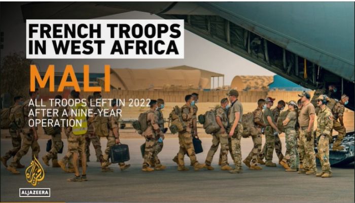 French troops departing Niger. Image: Al Jazeera