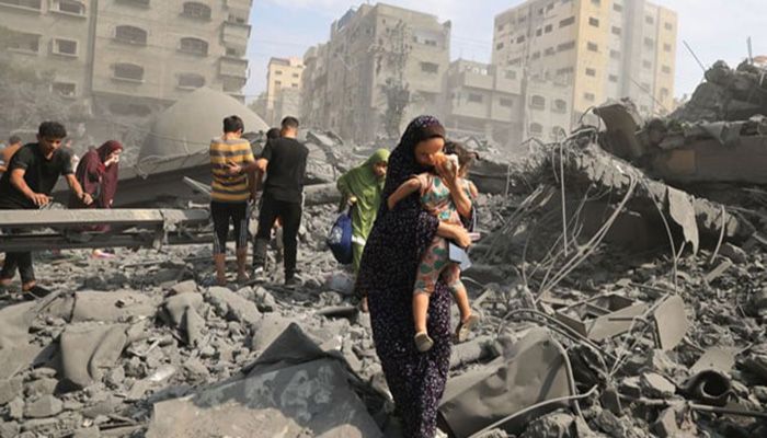 In Gaza, officials reported more than 1,000 people have been killed in Israel's sustained campaign of air and artillery strikes || Photo: Collected 