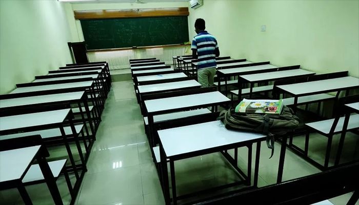 Inside a classroom at one of India's coaching centres in Kota || Photo: Collected