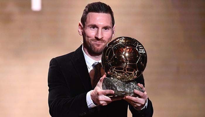 Messi Wins Men's Ballon d'Or For Eighth Time