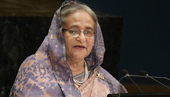 Prime Minister Sheikh Hasina. Image collected
