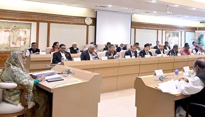 Cabinet meeting chaired by Prime Minister Sheikh Hasina || Photo: Collected
