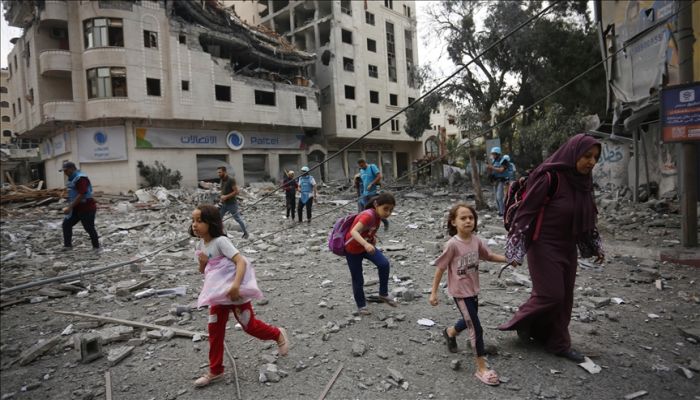 UN: Israeli airstrikes displace over 260,000 Palestinians