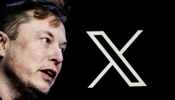 Elon Musk with X logo || Photo: BBC