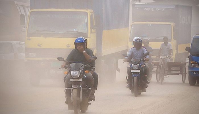 Dhaka Air 'Very Unhealthy', 2nd Most Polluted In The World Today