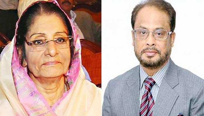 Raushan Ershad and GM Quader || Photo: Collected 
