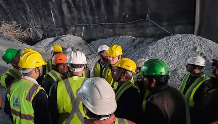 40 Indian Workers Trapped In Collapsed Tunnel Since 3 days
