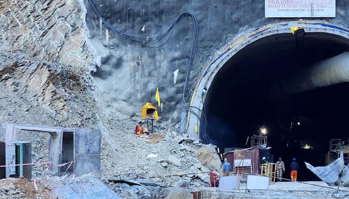 First Images From Indian Tunnel Show Workers Trapped For 9 Days
