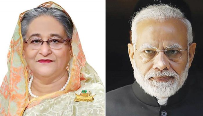 Prime Minister Sheikh Hasina and her Indian counterpart Narendra Modi || Photo: Collected