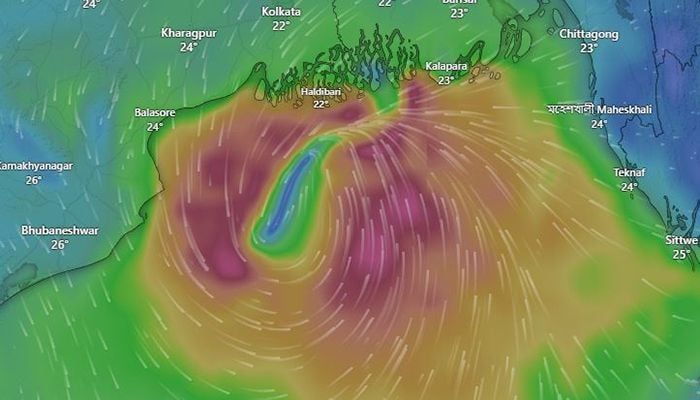 Cyclone Midhili: Local Warning Signal 4 For Ports