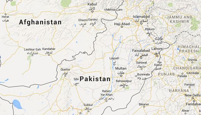 Pakistan map || Photo: Collected 