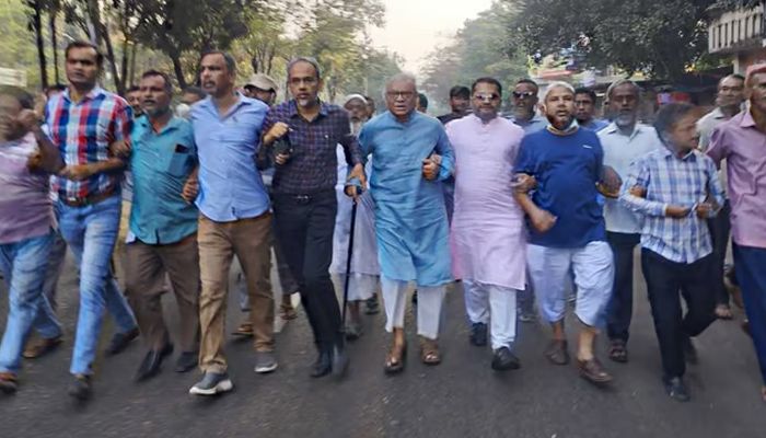 BNP Brings Out Procession Led By Rizvi