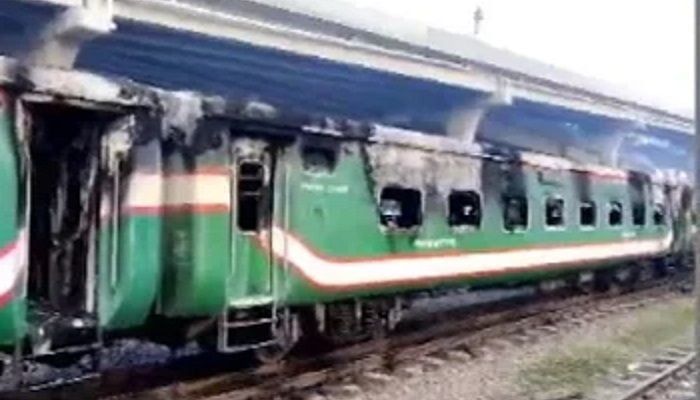 Train Catches Fire In Dhaka, 4 Killed