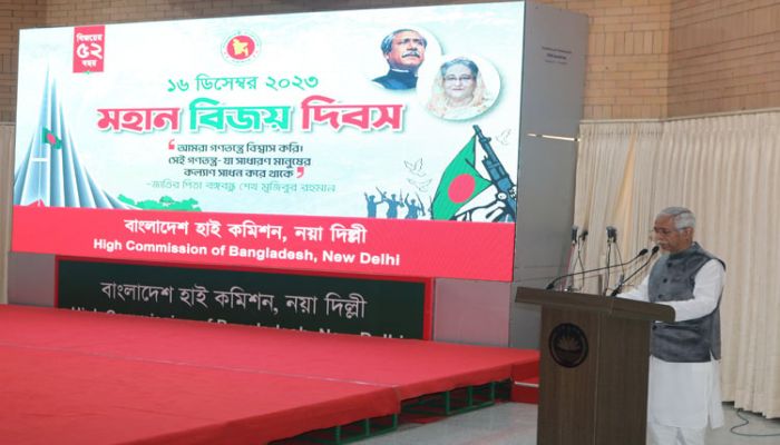 The Bangladesh High Commission in New Delhi today celebrated the Victory Day of Bangladesh. Photo Collected 