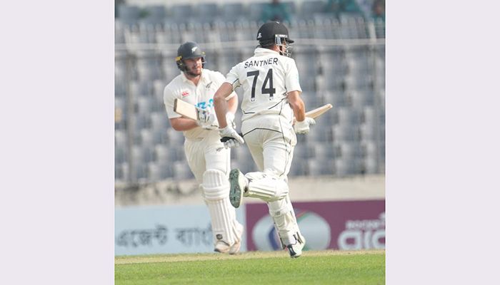 Bangladesh Suffer 4 Wickets Loss To NZ In Mirpur Test