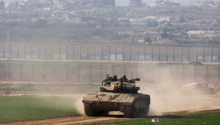 Israeli Tanks-Missiles Strike Gaza In Offensive Against Hamas