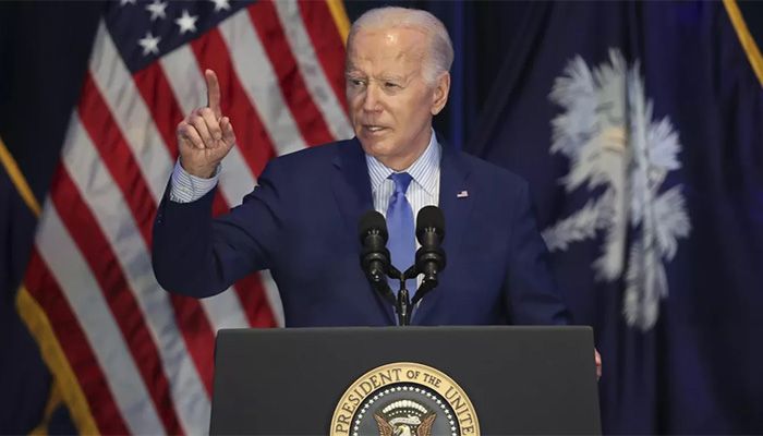 President Joe Biden speaks at the First in the Nation Celebration held by the South Carolina Democratic Party at the State Fairgrounds, Saturday, Jan. 27, 2024, in Columbia, S.C || Photo: AP