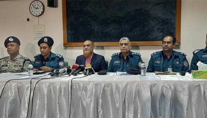 Narcotics Control Department Director (Operations) Tanveer Momtaz came up with this information in a press conference organized at the DNC's North office in Tejgaon of the capital on Thursday || Photo: Collected