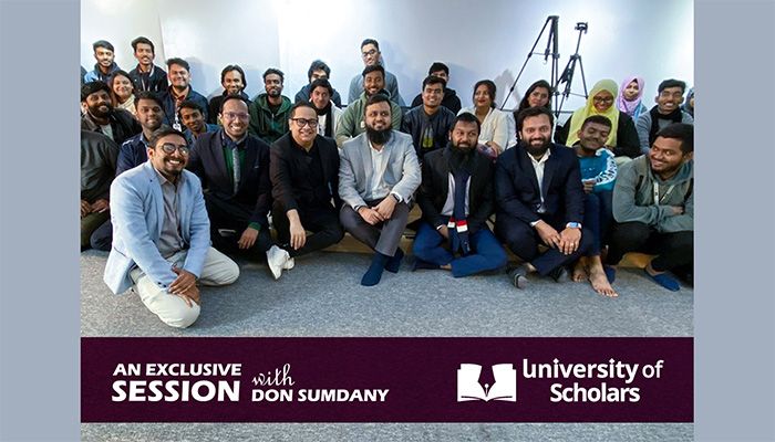 University of Scholars Hosts Don Sumdany's Insightful Session