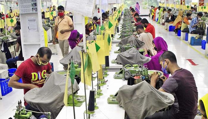 A view from Bangladeshi RMG Factory Floor || Photo: Collected