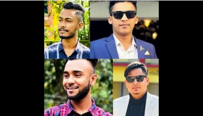 Four Chhatra League Activists killed in Road Accident 