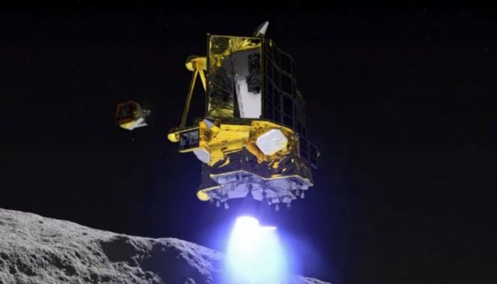 Japan Lands on Moon 