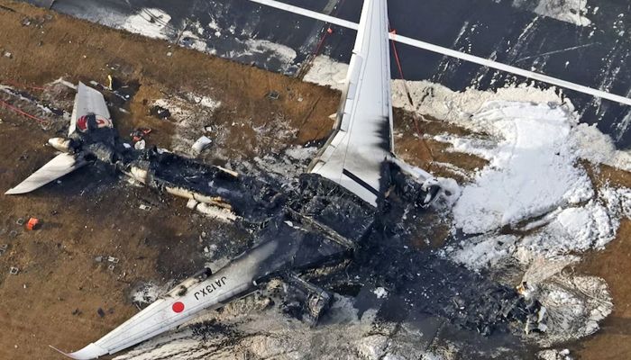 After A boeing jet set on fire || Photo: ABC