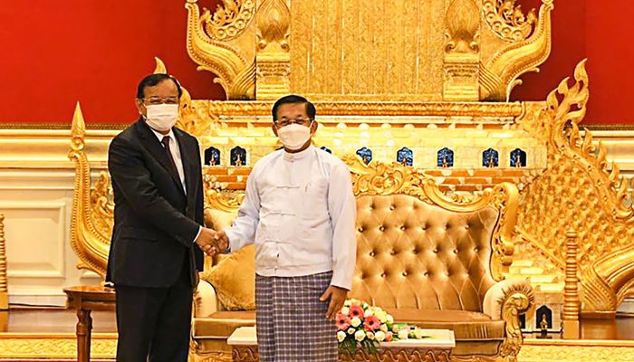 ASEAN Special Envoy Meets Myanmar Junta Chief