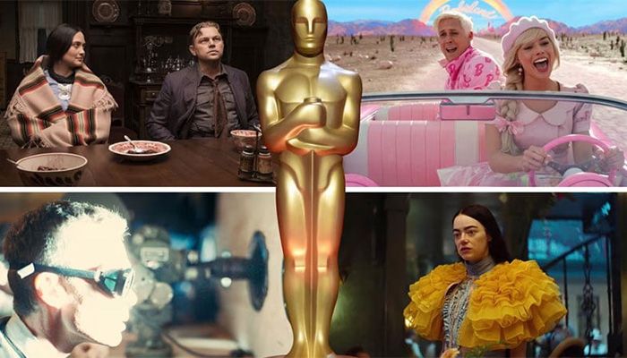 Best Picture nominations include 'Killers of the Flower Moon', 'Barbie', 'Poor Things', and 'Oppenheimer' || Photo: The Guardian