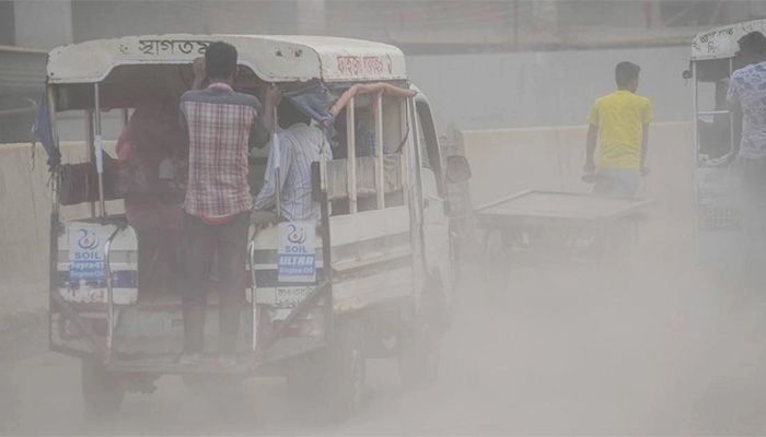 Dhaka’s Air Quality World's 3rd Worst This Morning
