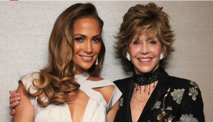 Jennifer Lopez And Jane Fonda In 2011. File Photo