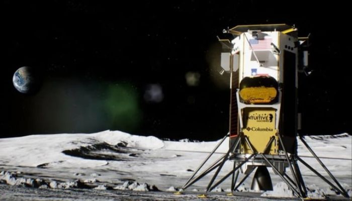 Commercial US Spaceship Lands On Moon