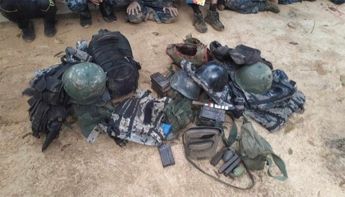 14 Myanmar Border Guards Take Shelter In Bangladesh