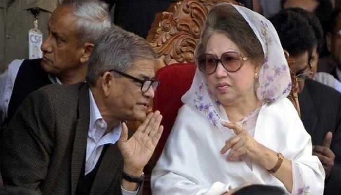 Mirza Fakhrul Meets Khaleda Zia
