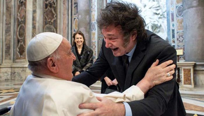 Pope Francis and Argentina's President Javier Milei || Photo: Collected