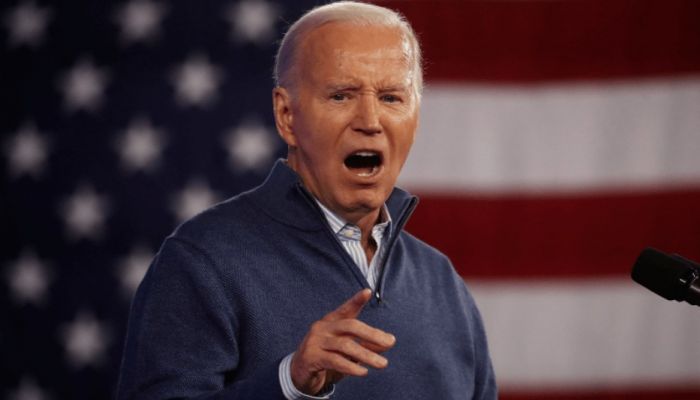 President Joe Biden Speaks During A Campaign Event On March 08, 2024 In Wallingford, Pennsylvania. Photo: AFP
