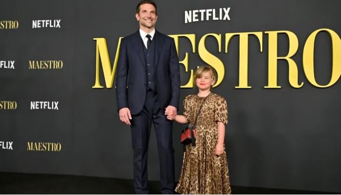Bradley Cooper And His Daughter Lea. Photo: Collected