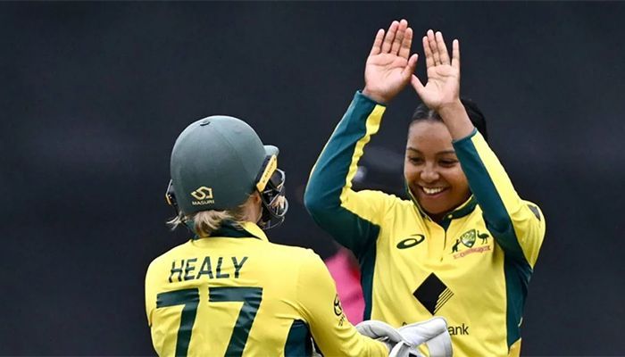 Australia Beats The Tigress By 118 Runs To Take A 1-0 Lead In The Series.Photo: Collected 