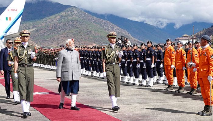 Modi Visits Bhutan To Shore Up India's Position Amid Chinese Outreach