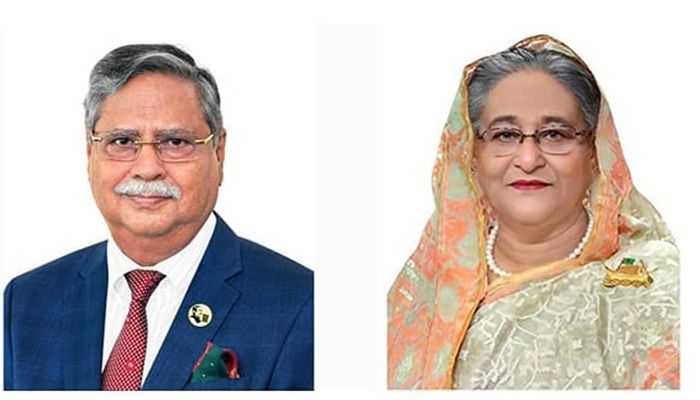 President Mohammed Shahabuddin and Prime Minister Sheikh Hasina || Photo: Collected