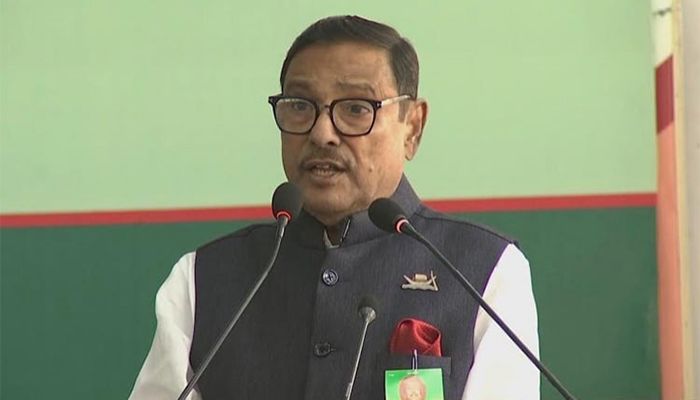 Awami League (AL) General Secretary and Road Transport and Bridges Minister Obaidul Quader || Photo: Collected